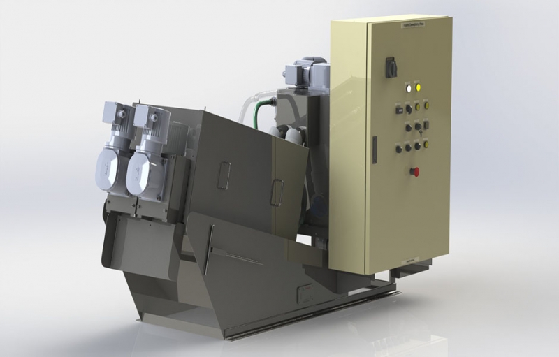 Sludge Dewatering Press Thickener - Smart Fluid Tech